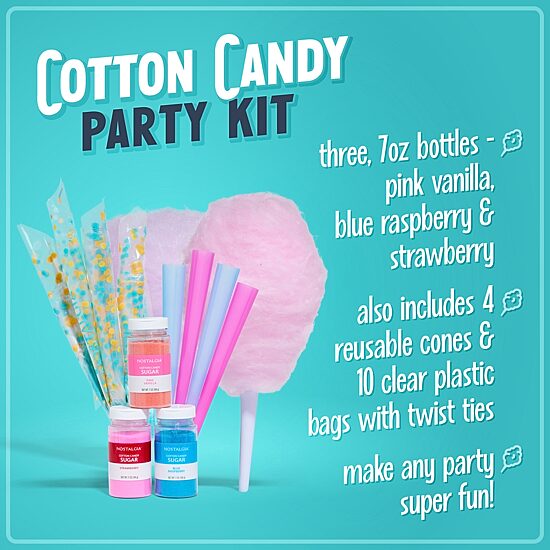 Nostalgia Cotton Candy Kit