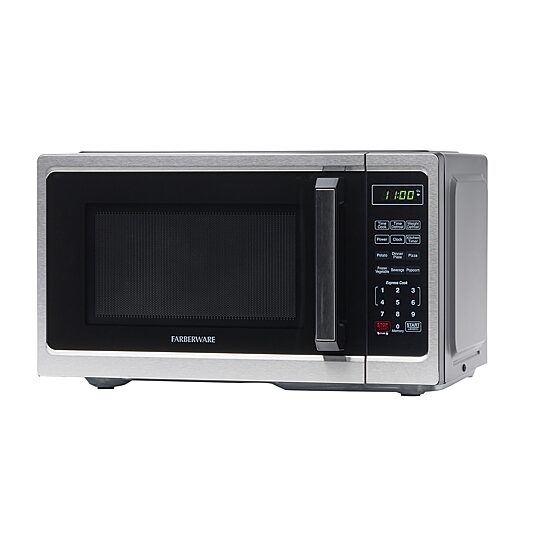 Farberware Classic FM09SS 0.9 Cu. Ft 900-Watt Microwave Oven