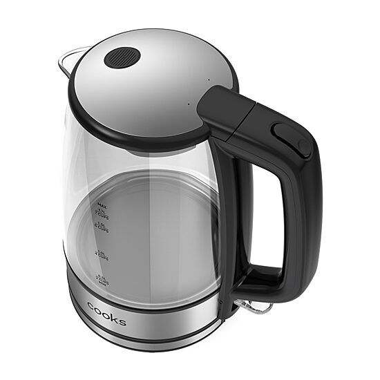 Cooks 1.7L Glass Electric Kettle