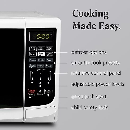 Farberware Classic FMO07ABTWHA 0.7 Cu. Ft 700-Watt Microwave Oven