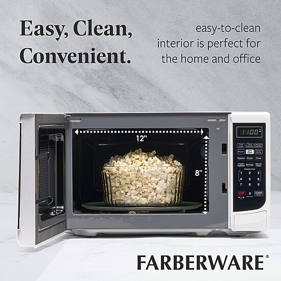 Farberware Classic FMO07ABTWHA 0.7 Cu. Ft 700-Watt Microwave Oven