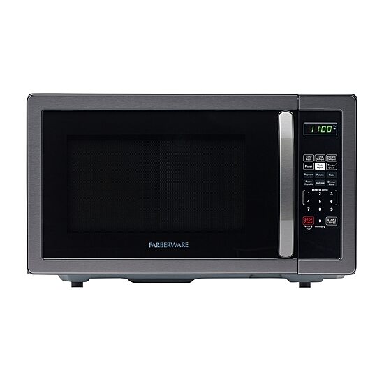 Farberware Classic FMO11AHTBSB 1.1 Cu. Ft 1000-Watt Microwave Oven
