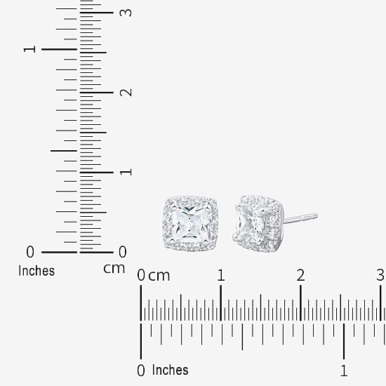 (H-I / Si1-Si2) 1 1/2 CT. T.W. Lab Grown White Diamond 10K Gold Stud Earrings