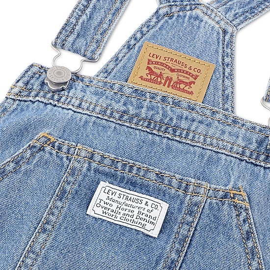 Levi's® Big Kid Girls Shortalls
