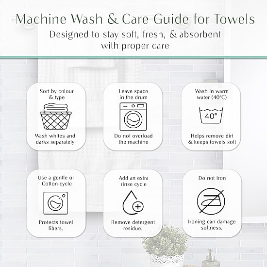 Home Weavers Inc Willow Collection 100% Cotton Zero Twist 20-pc. Quick Dry Washcloth