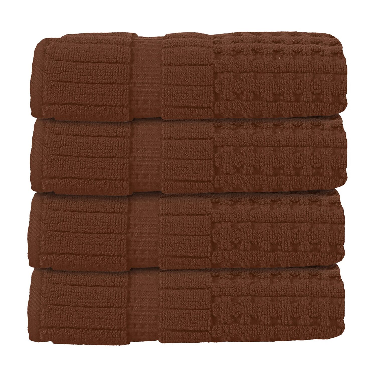 Home Weavers Inc Willow Collection 100% Cotton Zero Twist 4-pc. Hand Towel