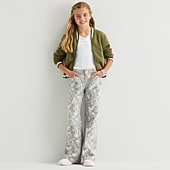 Thereabouts Little & Big Kid Girls Adjustable Waist Baggy Fit Jean