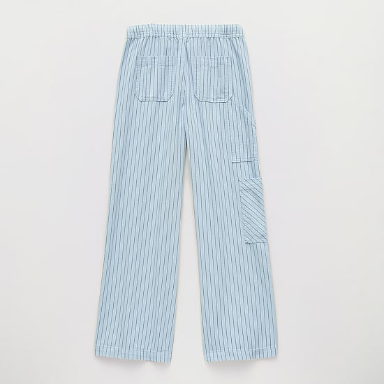 Thereabouts Little & Big Kid Girls High Rise Wide Leg Regular Fit Pull-On Pant