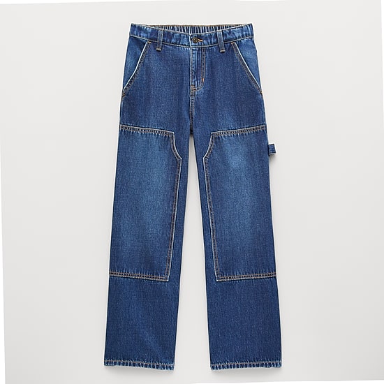 Thereabouts Little & Big Kid Boys Adjustable Waist Workwear Loose Fit Jean