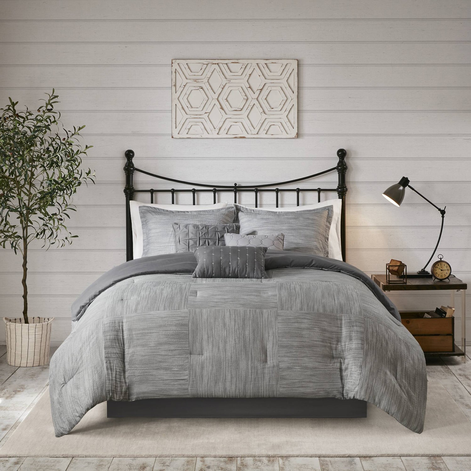 Madison Park Clayton 7-pc. Midweight Comforter Set