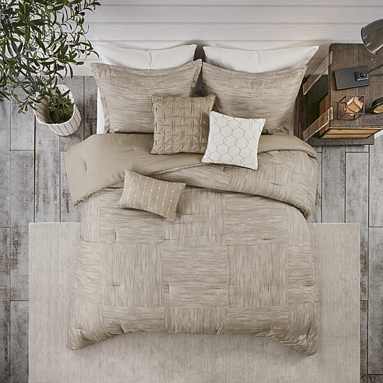 Madison Park Clayton 7-pc. Midweight Comforter Set