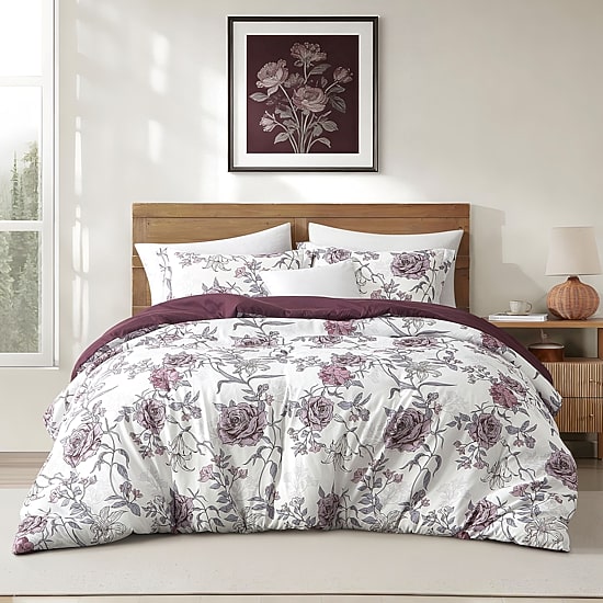 Stratford Park Rina Floral Easy Care Comforter Set