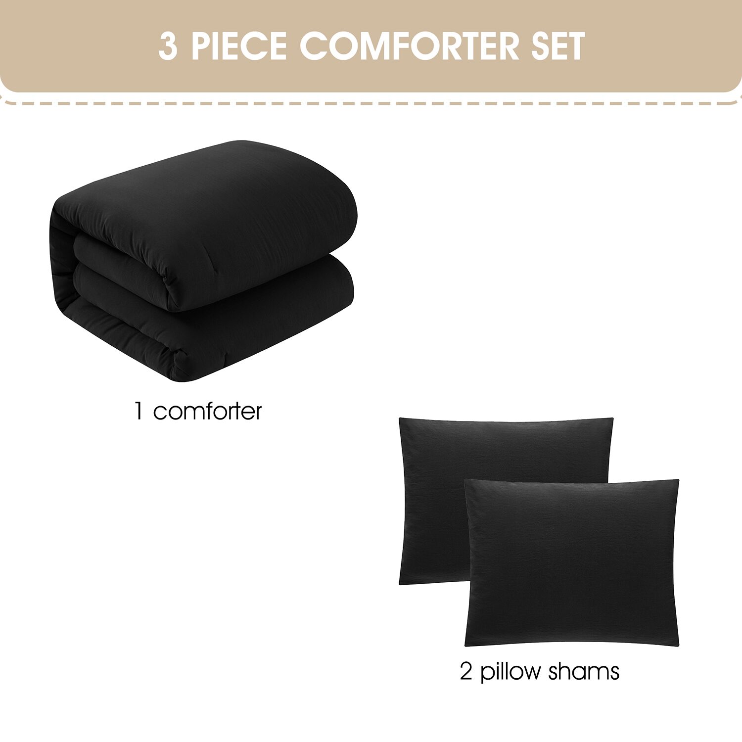 Stratford Park Ariana Soft Prewashed Easy Care Comforter Set