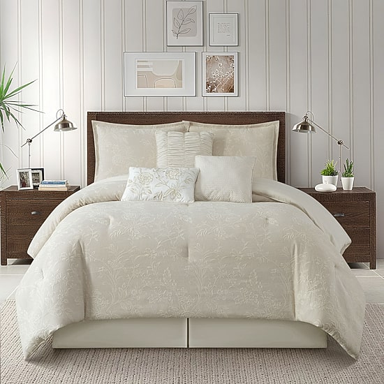 Stratford Park Belina Patchwork 7-pc. Easy Care Comforter Set