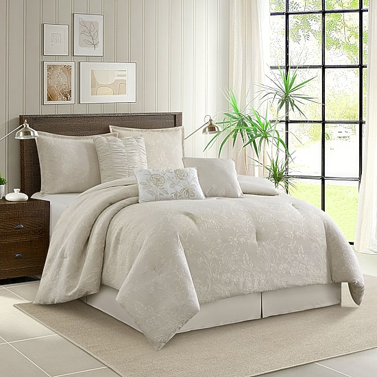 Stratford Park Belina Patchwork 7-pc. Easy Care Comforter Set