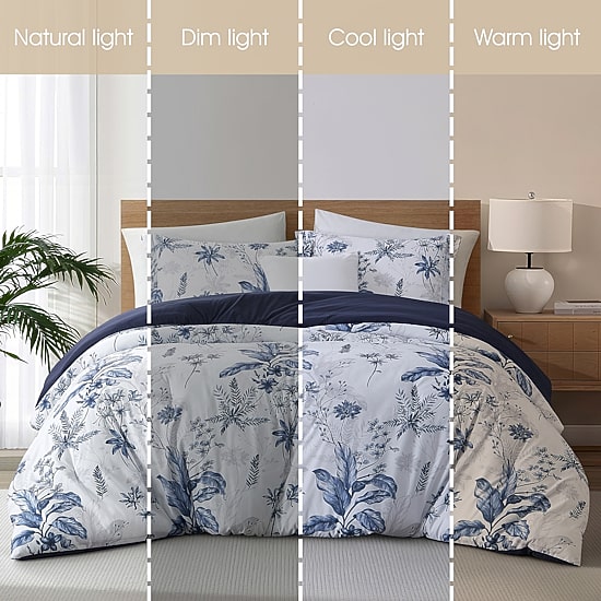 Stratford Park Hanna Floral Easy Care Comforter Set