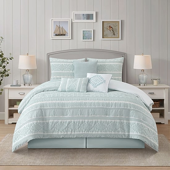 Stratford Park Imani Patchwork 7-pc. Easy Care Comforter Set
