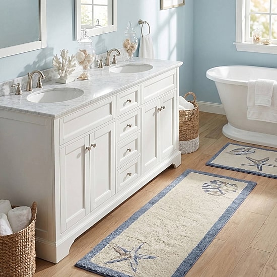 Madison Park Nantucket High Pile Tufted Bath Rug