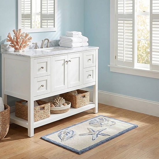 Madison Park Nantucket High Pile Tufted Bath Rug