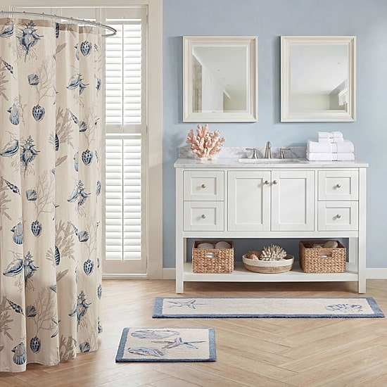 Madison Park Nantucket High Pile Tufted Bath Rug