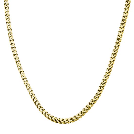 Mens Stainless Steel Hypoallergenic 24 Inch Snake Chain Necklace