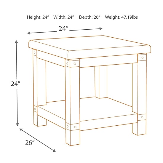 Signature Design by Ashley® Carynhurst Storage End Table