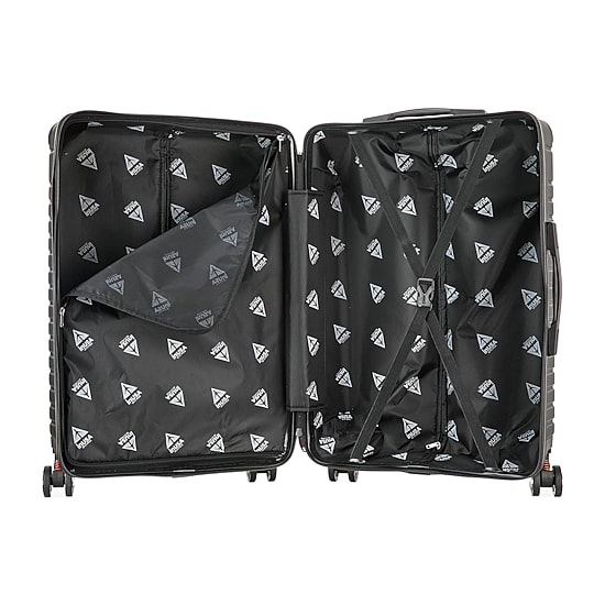 InUSA Deep 24 Inch Hardside Lightweight Checked Spinner Luggage