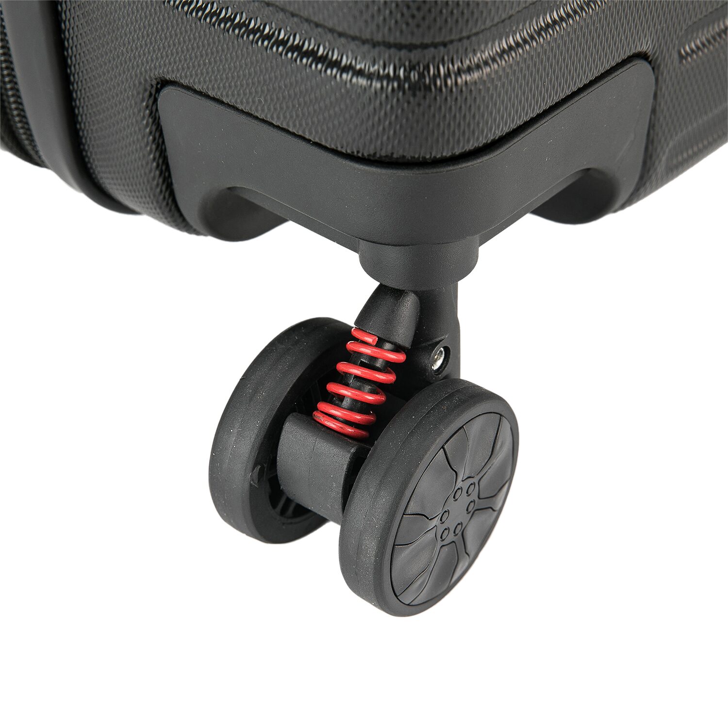 InUSA Deep Inch Hardside Lightweight Checked Spinner Luggage