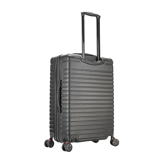 InUSA Deep 24 Inch Hardside Lightweight Checked Spinner Luggage