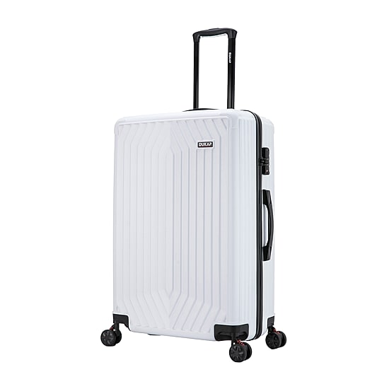 Dukap Stratos 28 Inch Hardside Lightweight Checked Spinner Luggage