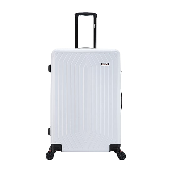 Dukap Stratos 28 Inch Hardside Lightweight Checked Spinner Luggage