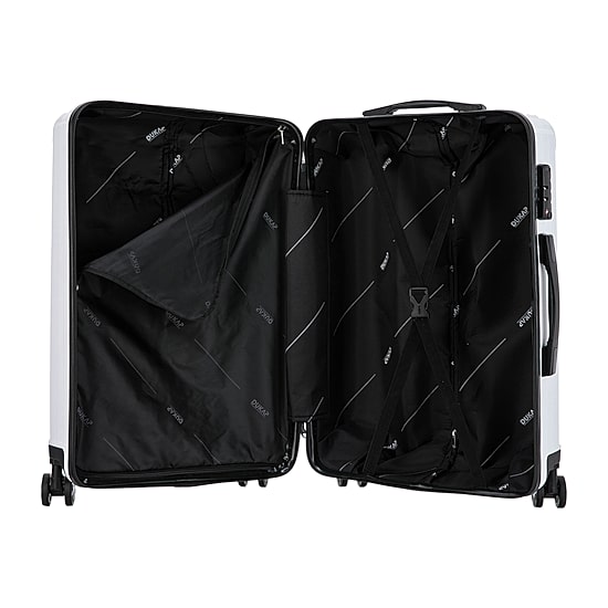 Dukap Stratos 28 Inch Hardside Lightweight Checked Spinner Luggage