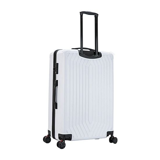 Dukap Stratos 28 Inch Hardside Lightweight Checked Spinner Luggage