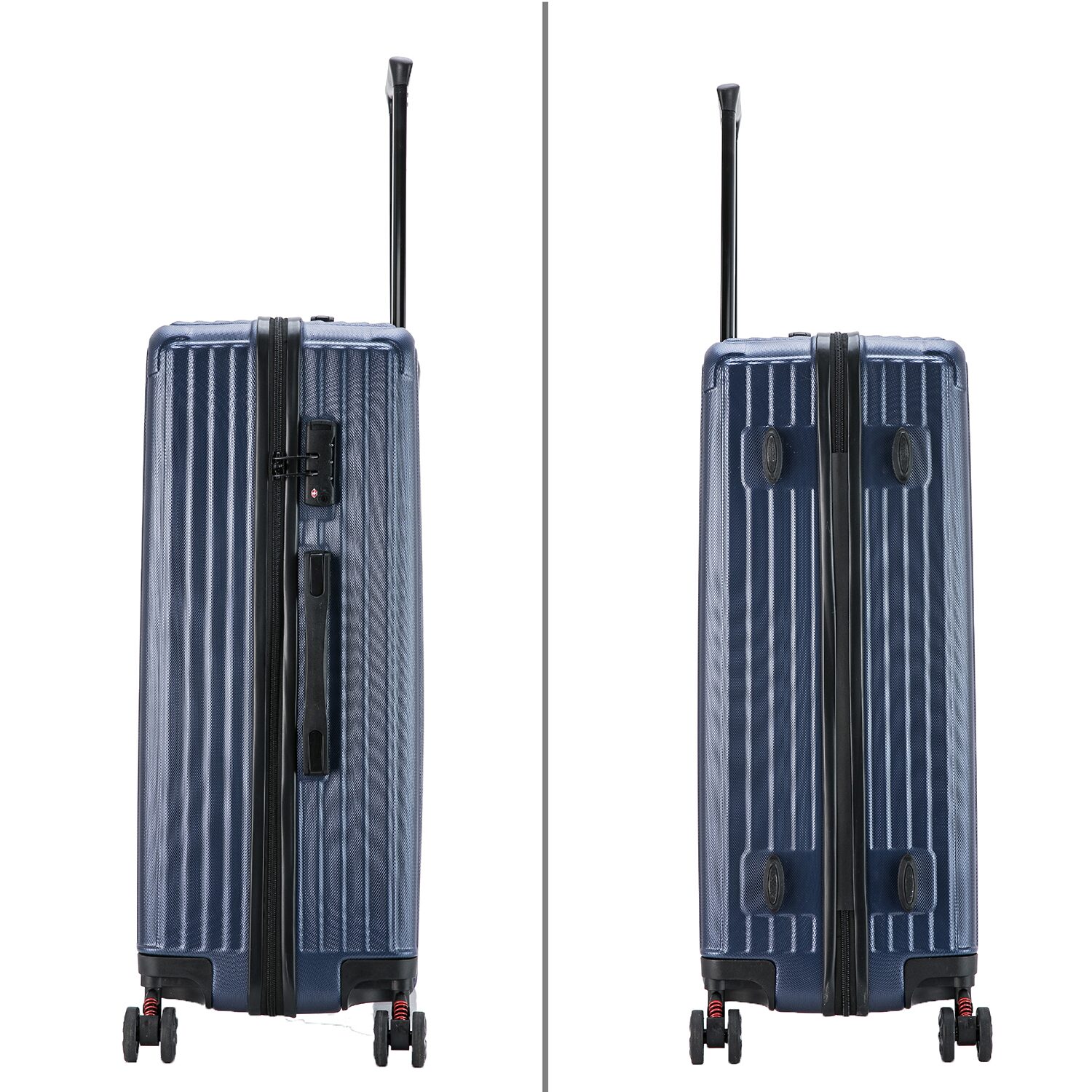 Dukap Stratos 28 Inch Hardside Lightweight Checked Spinner Luggage