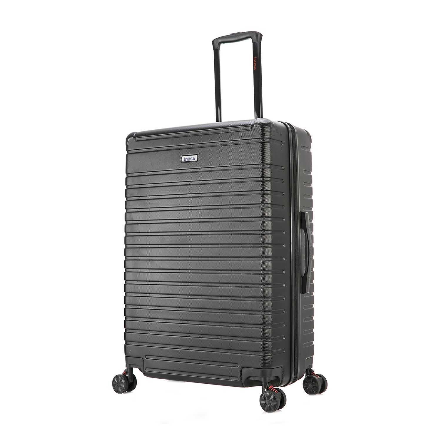 InUSA Deep 28 Inch Hardside Lightweight Checked Spinner Luggage