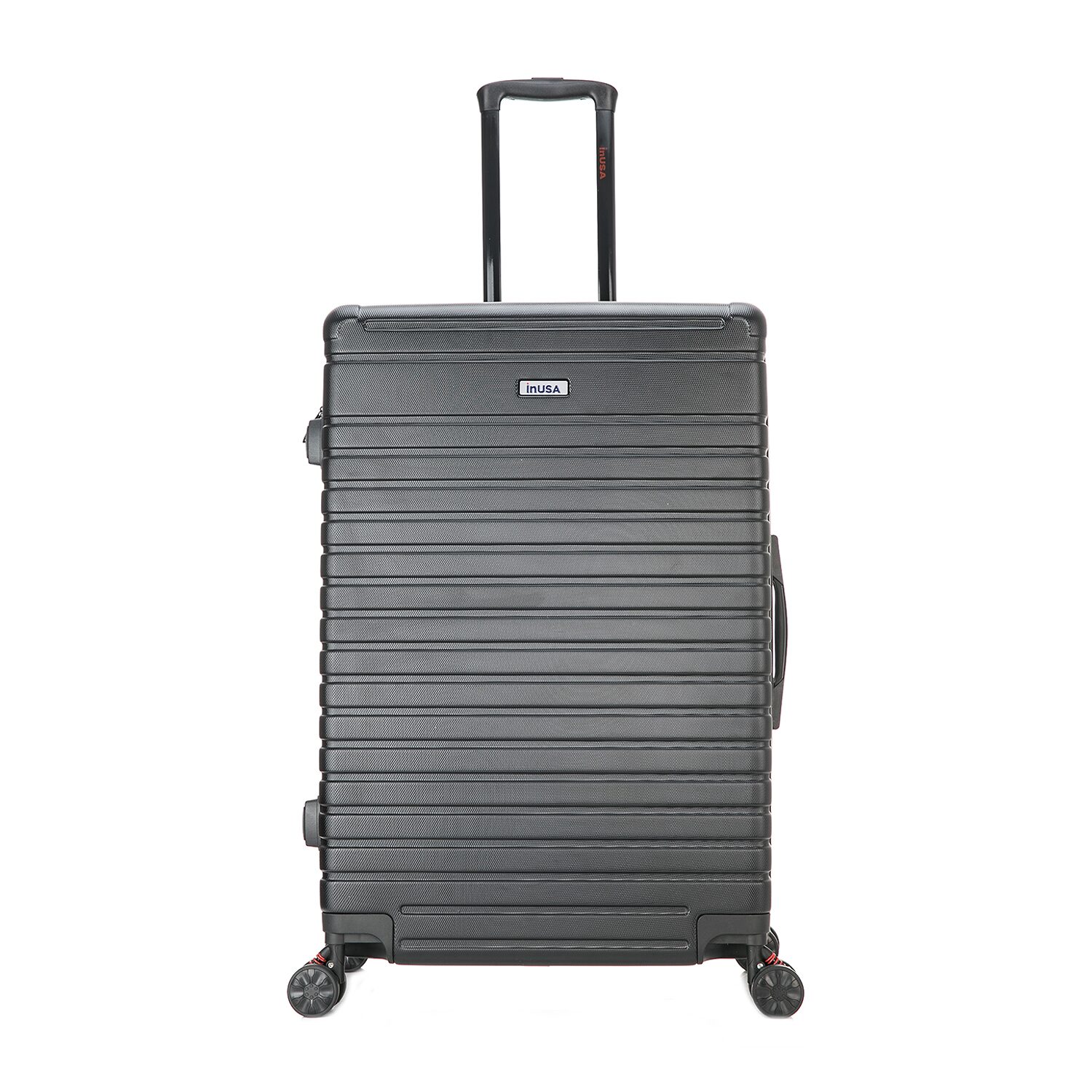 InUSA Deep 28 Inch Hardside Lightweight Checked Spinner Luggage