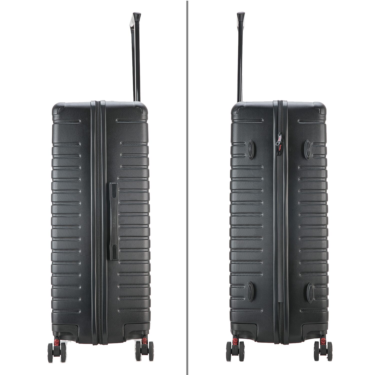 InUSA Deep 28 Inch Hardside Lightweight Checked Spinner Luggage