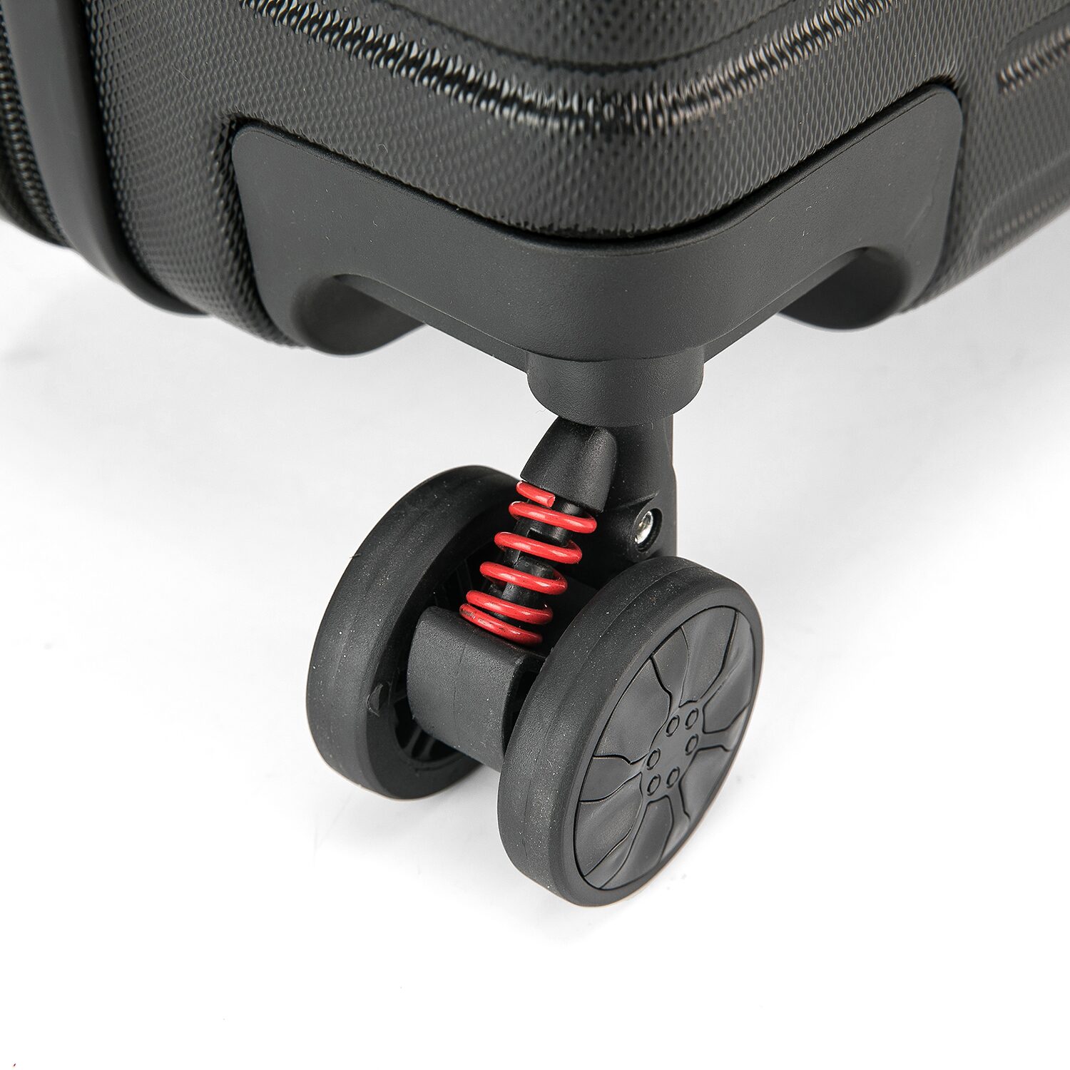 InUSA Deep 28 Inch Hardside Lightweight Checked Spinner Luggage