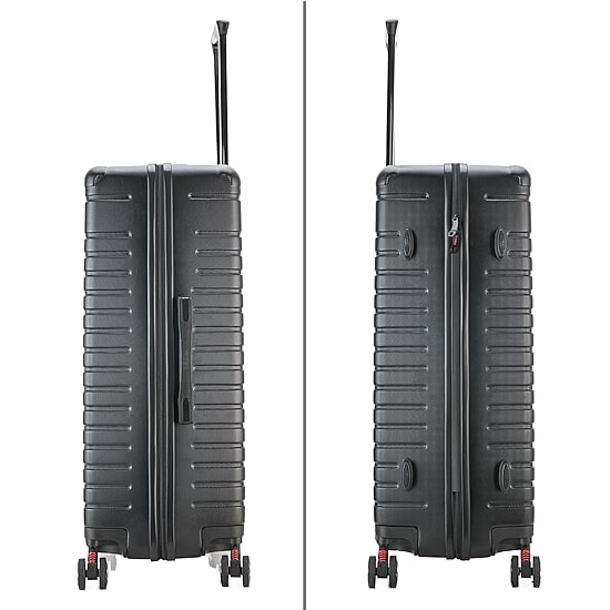 InUSA Deep 3-pc. Hardside Lightweight Luggage Set
