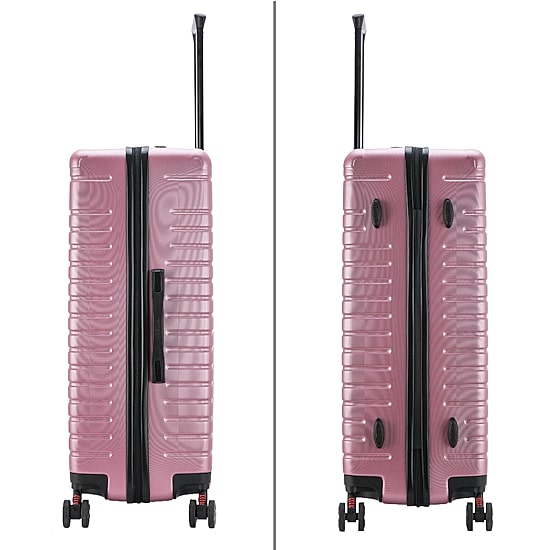 InUSA Deep 28 Inch Hardside Lightweight Checked Spinner Luggage