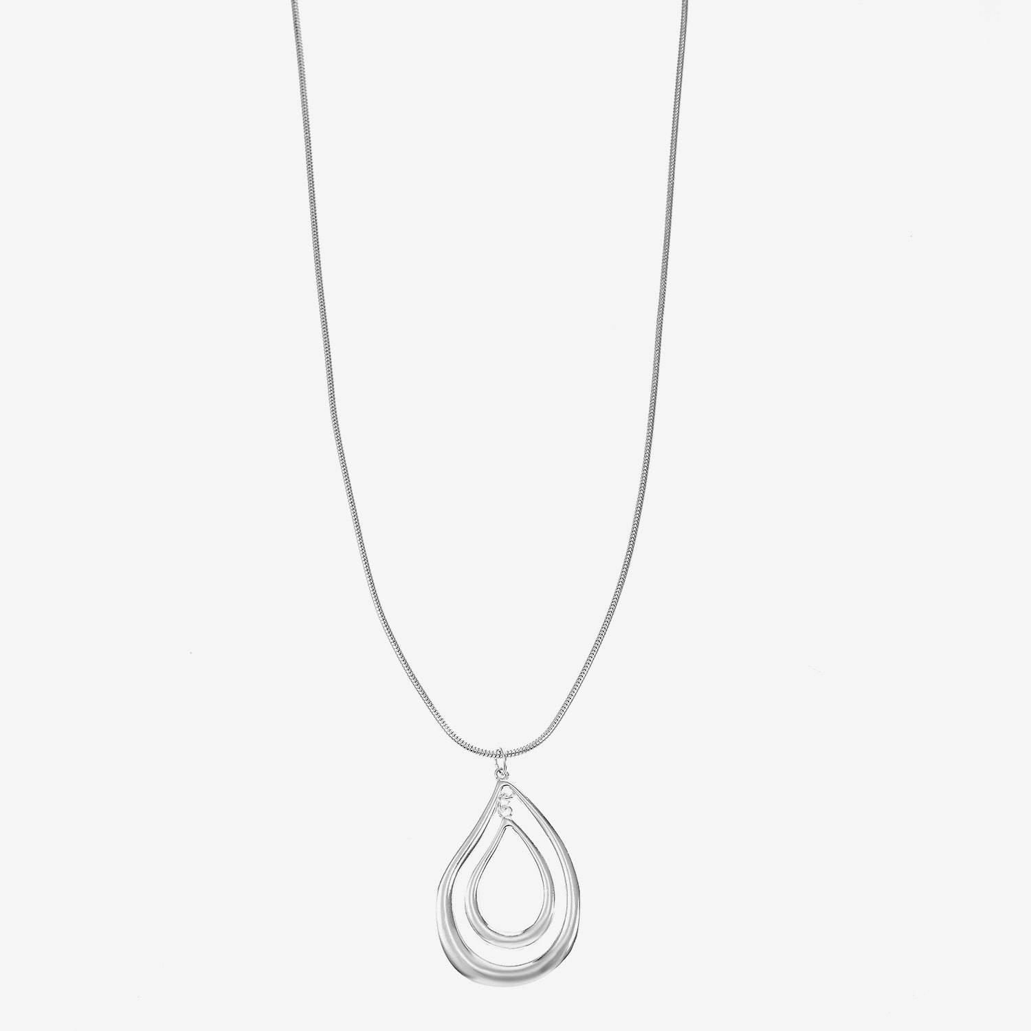 Liz Claiborne Orbital Womens 17 Inch Pendant Necklace