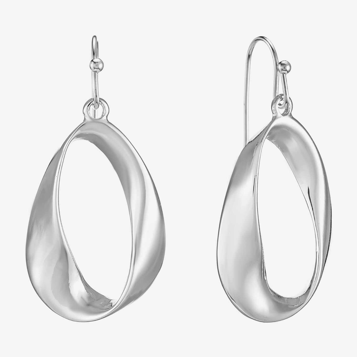 Liz Claiborne Open Womens Drop Earrings