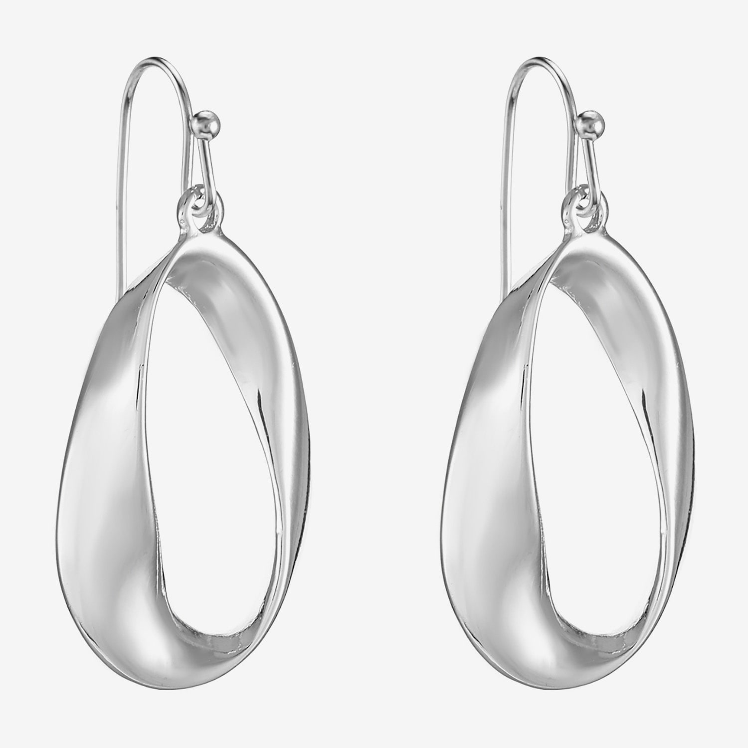 Liz Claiborne Open Womens Drop Earrings