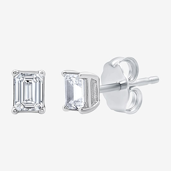 Ever Star (H-I / Si2-I1) 1/2 CT. T.W. Lab Grown White Diamond 10K Gold Stud Earrings