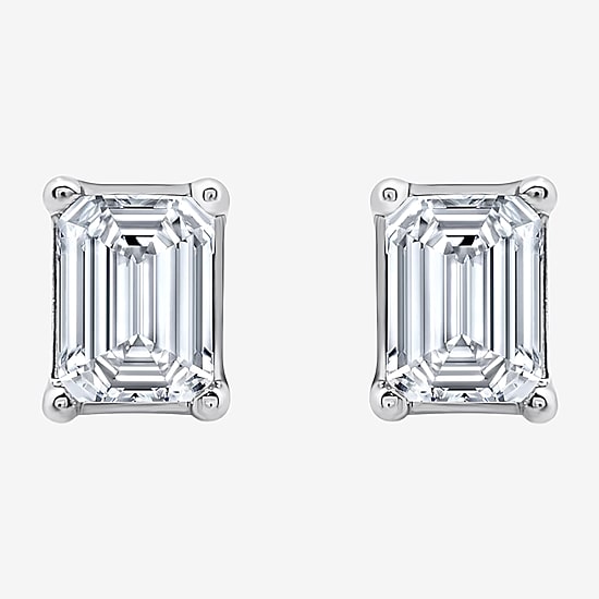 Ever Star (H-I / Si2-I1) 1/2 CT. T.W. Lab Grown White Diamond 10K Gold Stud Earrings