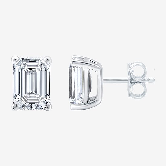 Ever Star (H-I / Si2-I1) 2 CT. T.W. Lab Grown White Diamond 14K Gold Stud Earrings