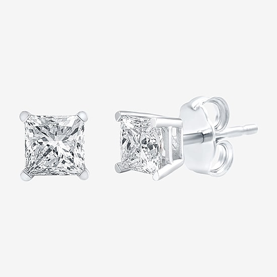 Ever Star (F / Vs2) 1 1/2 CT. T.W. Lab Grown White Diamond 14K Gold Stud Earrings