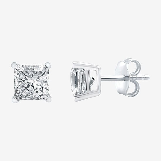 Ever Star (F / Vs2) 1 1/2 CT. T.W. Lab Grown White Diamond 14K Gold Stud Earrings