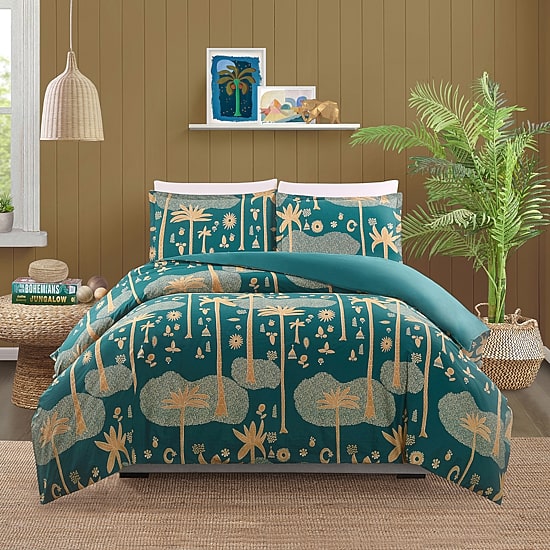 JUNGALOW by Justina Blakeney Cosmic Desert 3-pc. Reversible Duvet Cover Set