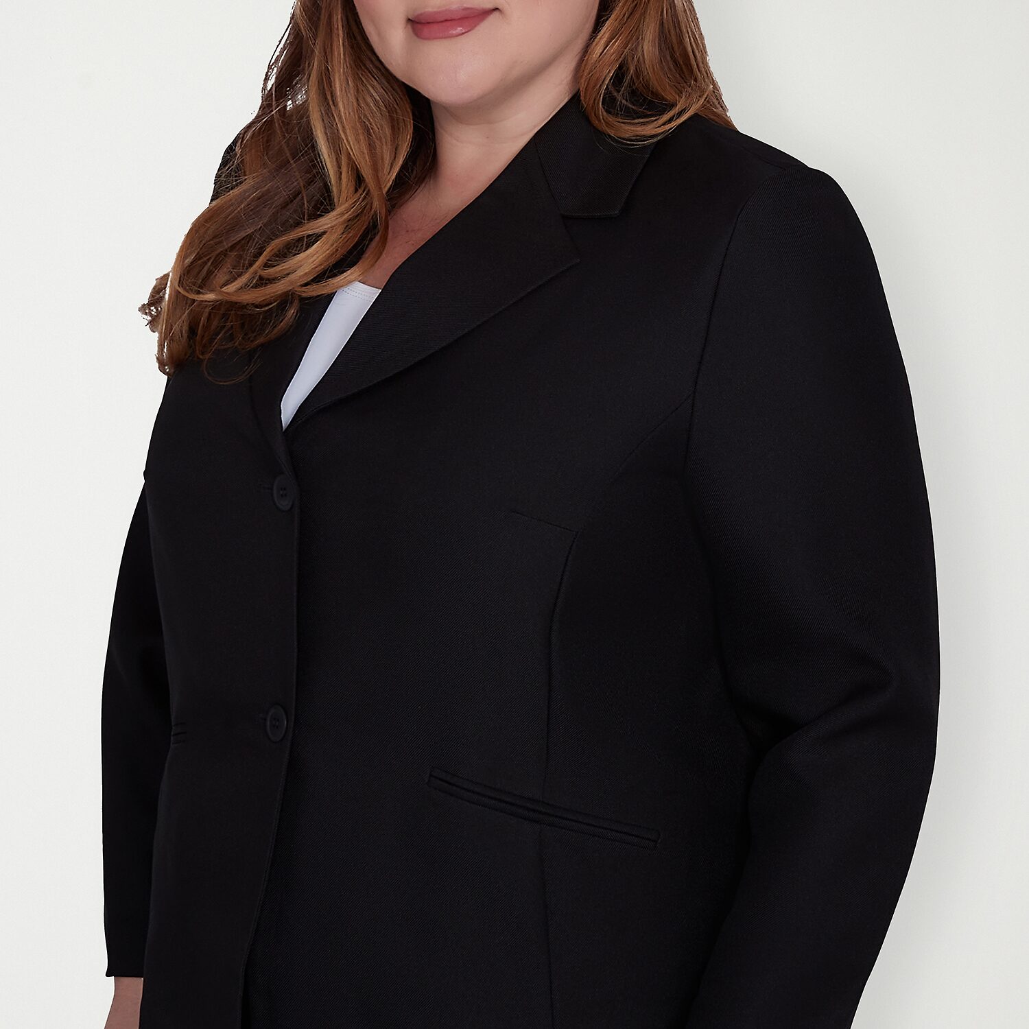 Alfred Dunner Classics Womens Plus Regular Fit Suit Jacket